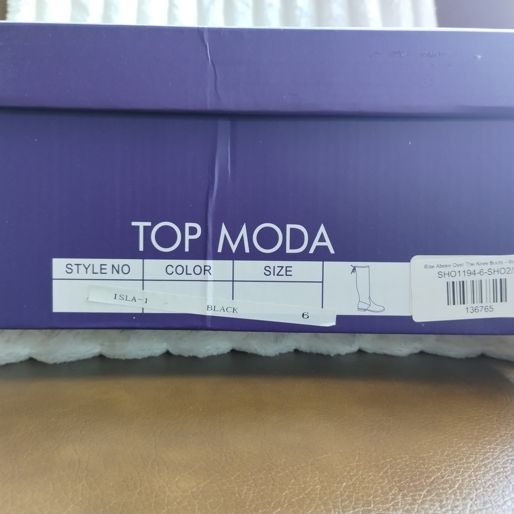 Top Moda Knee High Boots - Picture 4 of 5